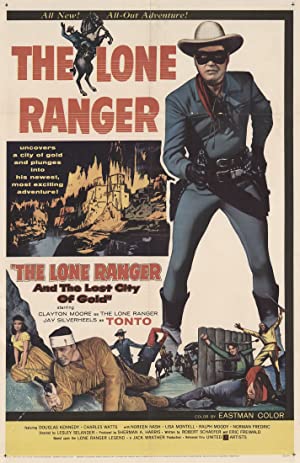 The Lone Ranger and the Lost City of Gold (1958) starring Clayton Moore on DVD on DVD